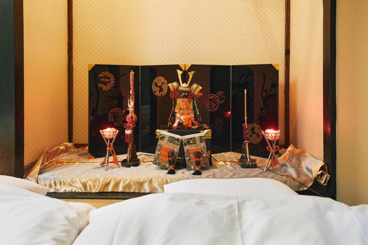 Villa Hakone Kabuto 古民家旅館 150平米 バス停迄一分 準天然温泉 最大12名 מראה חיצוני תמונה