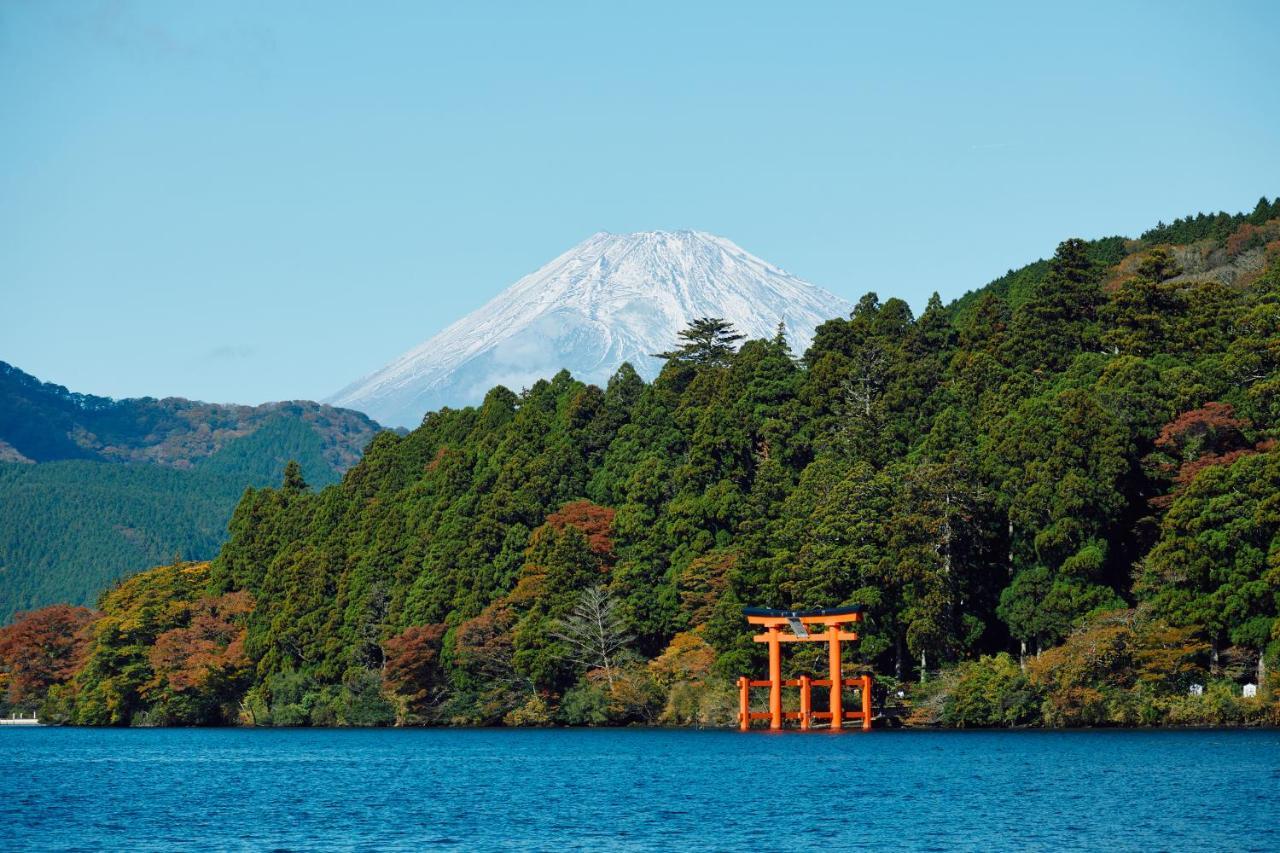 Villa Hakone Kabuto 古民家旅館 150平米 バス停迄一分 準天然温泉 最大12名 מראה חיצוני תמונה